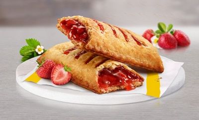 Baked Strawberry Pie at McDonald's Canada