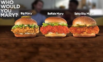 BIG MARY CONTENDERS! at Mary Brown's