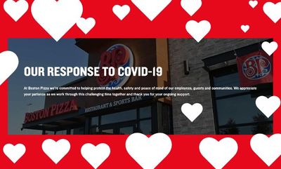 BP-LOVE! NUDGE! at Boston Pizza