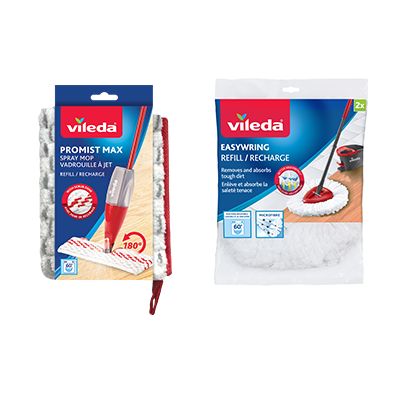 Save $2.00 with the purchase of any Vileda Mop Refill