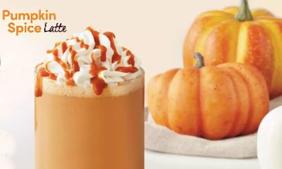 Pumpkin Spice Latte at Tim Hortons