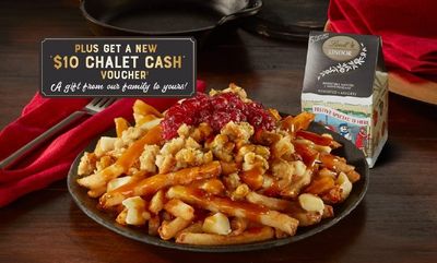 Chalet Festive Poutine at Swiss Chalet