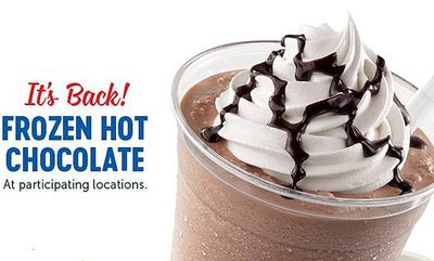 Frozen Hot Chocolate at Dairy Queen