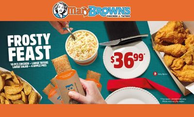 FROSTY FEAST (PUSH) at Mary Brown's