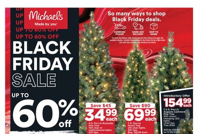 Michael's Black Friday Flyer November 25 to 28, 2020