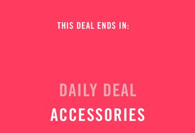 Reitmans Canada Black Friday Daily Deal: Save 50% off Accessories, Today!