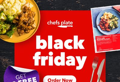 Chefs Plate Canada Black Friday Flash Sale: Get 10 FREE Meals