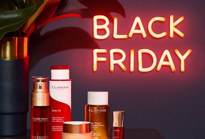 Clarins Canada Black Friday Sale Starts Today: Save 25% Off + FREE Shipping