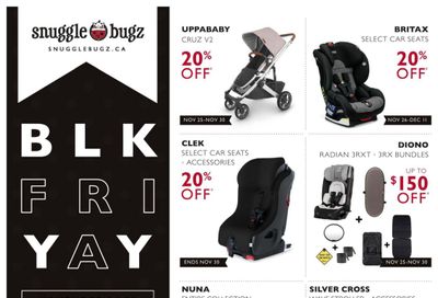 Snuggle Bugz Black Friday Flyer November 26 to 30