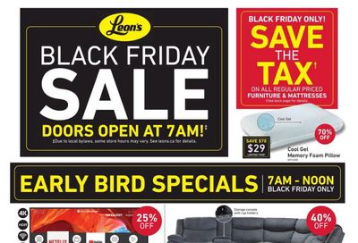 Leon's Black Friday Flyer November 27 to December 2, 2020