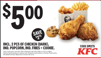 KFC Canada New Coupons