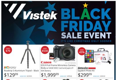 Vistek Black Friday Flyer November 27 to December 3, 2020