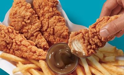 Chicken Strip Basket at Dairy Queen
