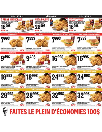 KFC Canada Coupons (QC), until March 1