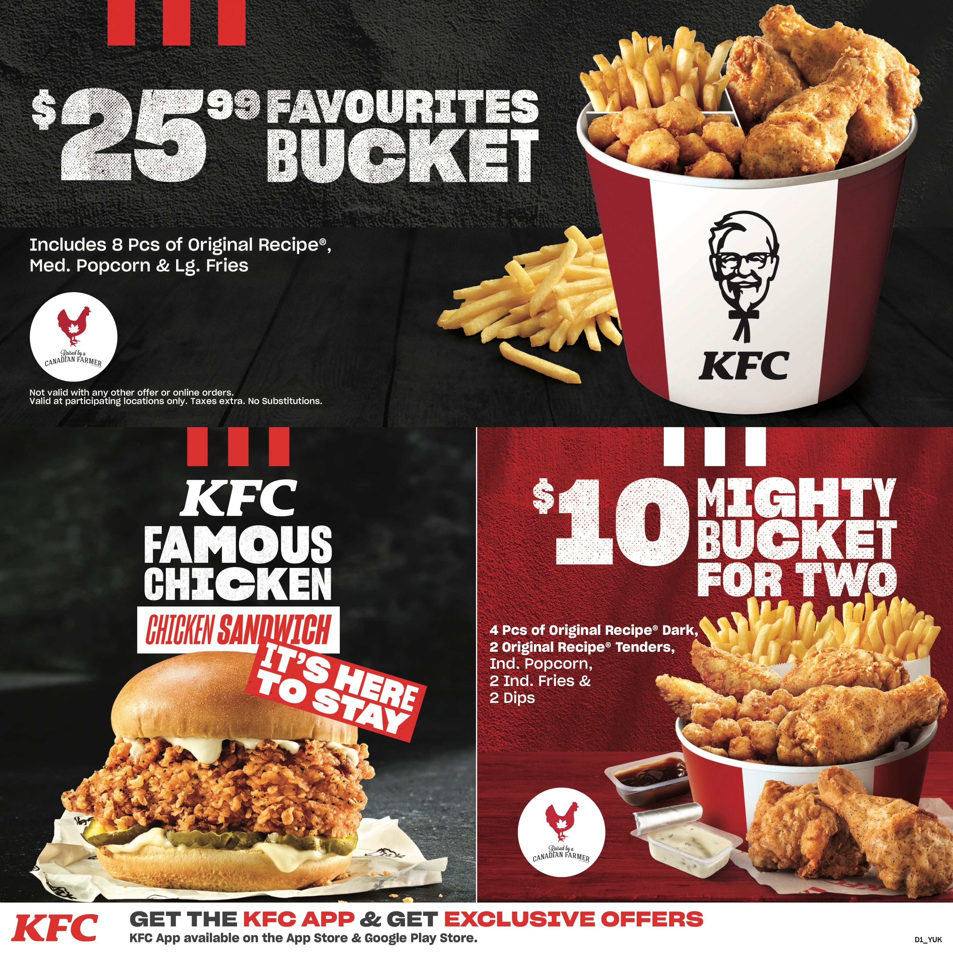 KFC Canada Coupons YT Until March 7 2021