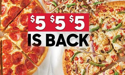 $5-$5-$5 at Pizza Hut