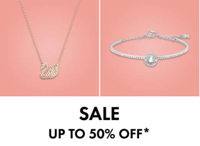 Swarovski Canada Sale: Save up to 50% off Earrings, Necklaces, Bracelets & More + an Extra 10% – 15% off Sale Items with Coupon Code