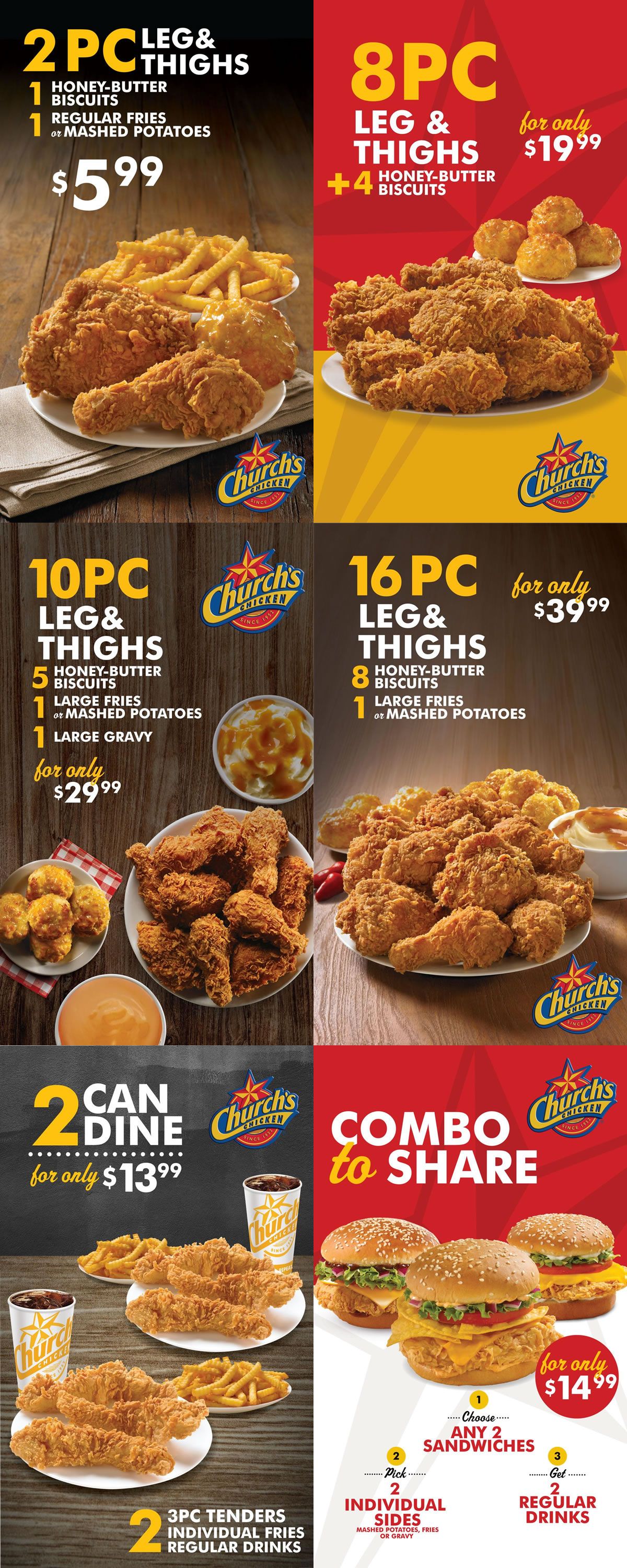 Church s Chicken Coupons ON At Church s Chicken Canada