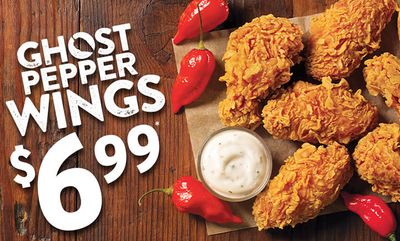 $6.99 Ghost Pepper Wings! at Popeyes