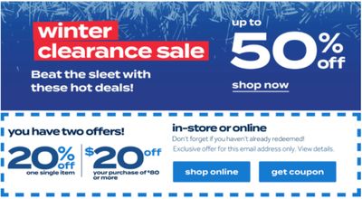 Bed Bath & Beyond Shop Winter Clearance sale! Save up to 50% off Bedding and More + 20% off Coupons