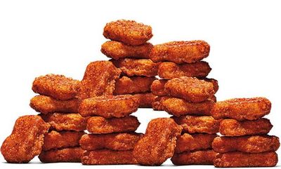All Dressed Chicken Nuggets at Burger King