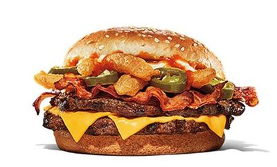 Angry King Sandwich at Burger King