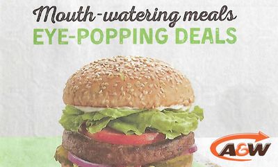A&W coupons are here! at A&W Canada