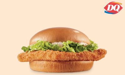 Wild Alaskan Fish Sandwich at Dairy Queen