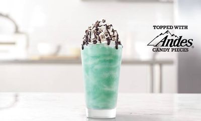 Mint Chocolate Shake at Arby's