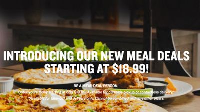NEW MEAL DEALS at Boston Pizza