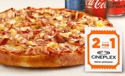 Pizza + Movie at Pizza Pizza