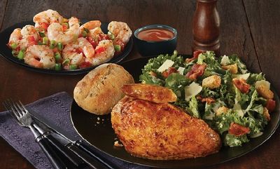 Double Leg & Garlic Shrimp at Swiss Chalet