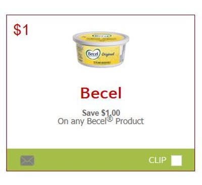 SmartSource Canada Coupons: Save $1 On Any Becel Product!