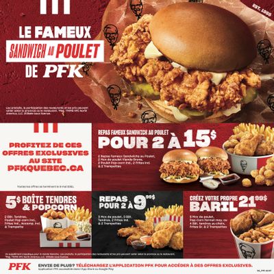 KFC Canada Coupons (QC), until May 9, 2021