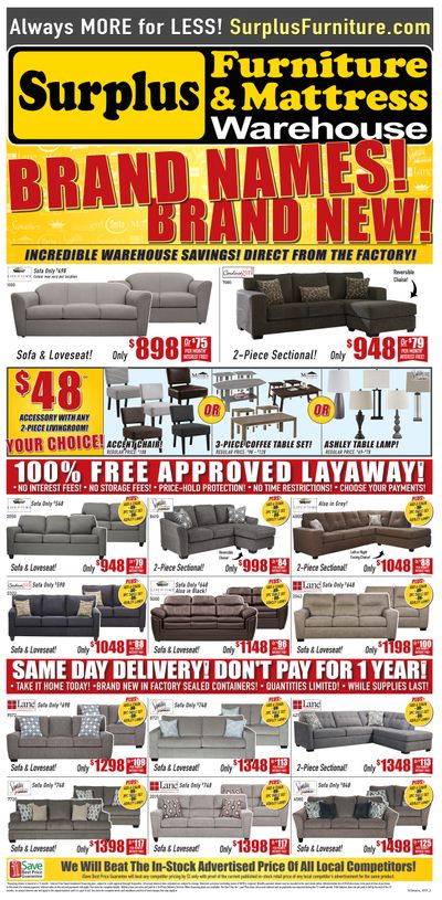 Surplus Furniture And Mattress Warehouse