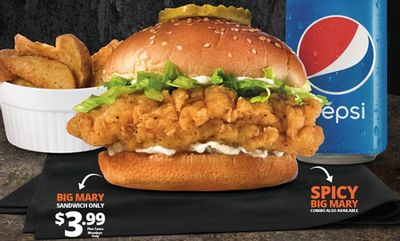 Big Mary Combo at Mary Brown's