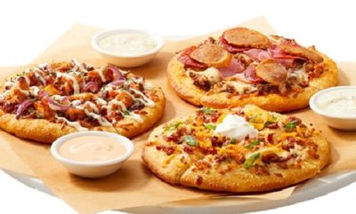 Pizza Flights at Boston Pizza