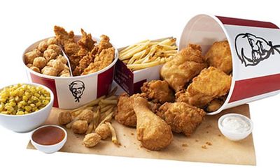 DOUBLE BUCKET at KFC