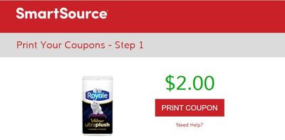 SmartSource Canada Coupons: Save $2 On Royale Velour UltraPlush