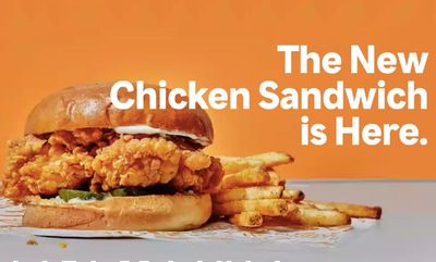 CHICKEN SANDWICH at Popeyes