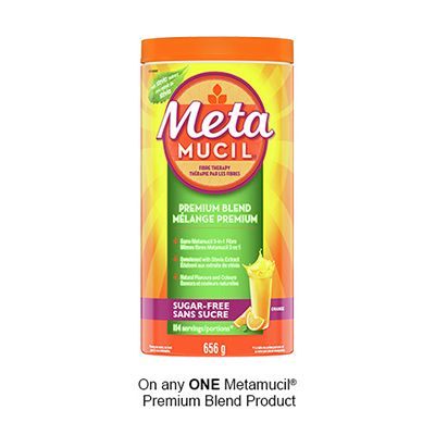 Save $2.50 when you buy any ONE Metamucil® Premium Blend Product (excludes trial/travel size, value/gift/bonus packs)