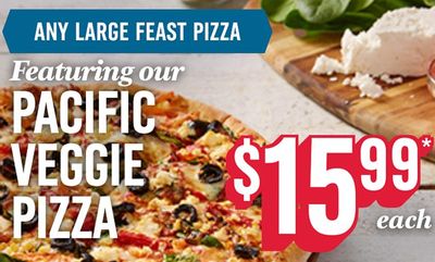 Pacific Veggie Pizza! at Domino's Pizza