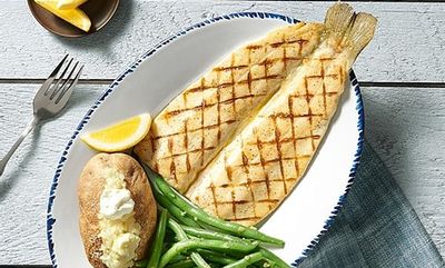 Rainbow Trout Dinner at Red Lobster
