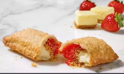 Strawberry Cream Cheese Fried Pie at Popeyes