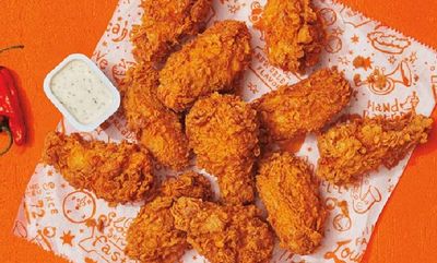 Ghost Pepper Wings at Popeyes