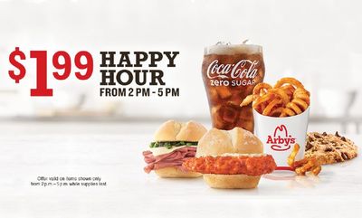 HAPPY HOUR! at Arby's