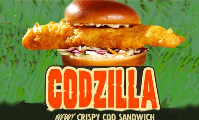 CODZILLA. at Red Lobster