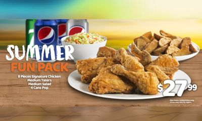 Summer Fun Pack at Mary Brown's