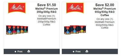 Melitta Canada: New Printable Coupons Available