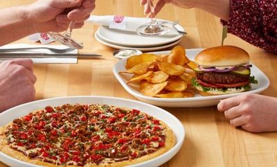 Plant based menu. at Boston Pizza